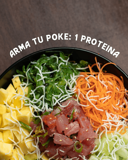 ARMA TU POKE - 1 PROTEINA