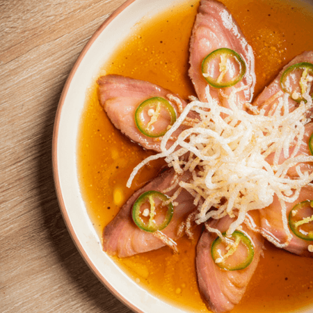 YELLOWTAIL JALAPEÑO TIRADITO