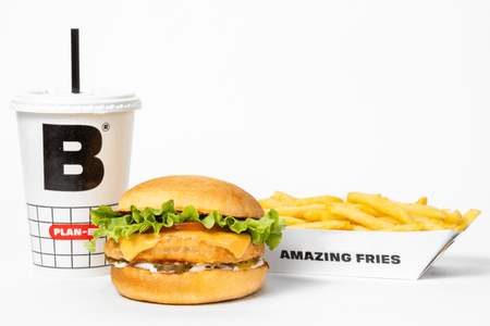 Combo Chicken Burger Deluxe