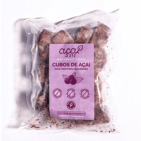 Açai en cubos