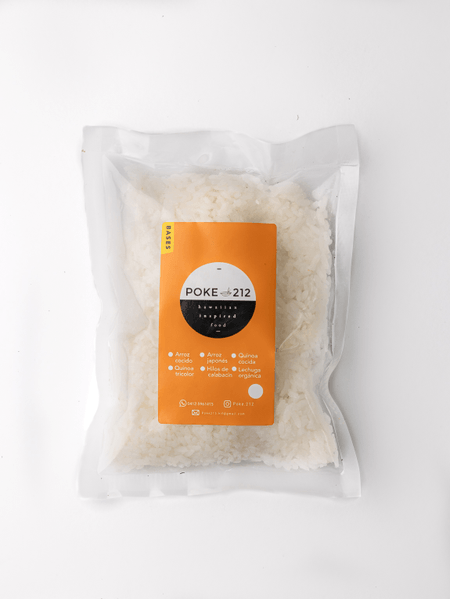 Arroz japonés cocido