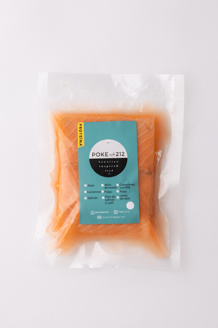 Filet de salmón sin piel