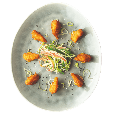 Hawaiian Popcorn Shrimp