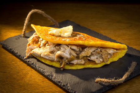 Cachapa con Pollo