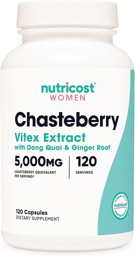 Chasteberry / Vitex 5000 mg 120 cápsulas Nutricost