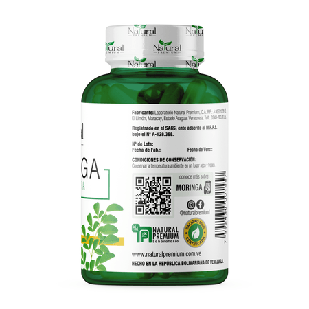 Moringa 300 mg 60 cápsulas Natural Premium