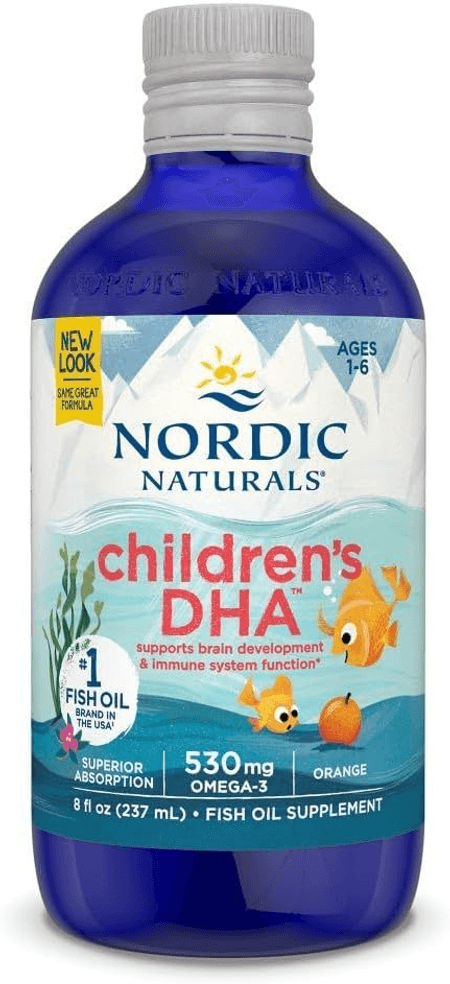 Omega 3 DHA para niños 530mg 237ml Super absorción