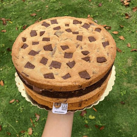 Cookie Cake de 3 capas
