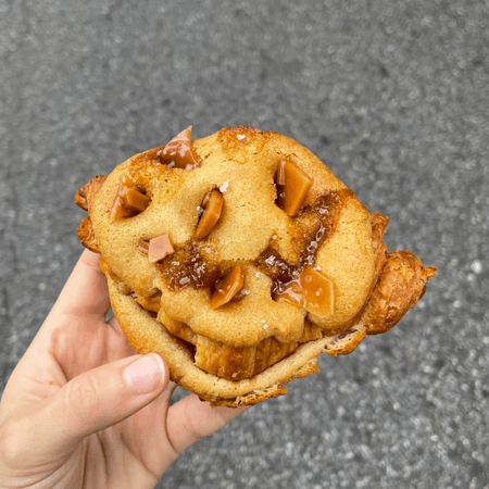 Crookie de salted caramel