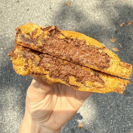 Nutella Dubai cookie 