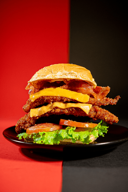 Hamburguesa Doble Crispy