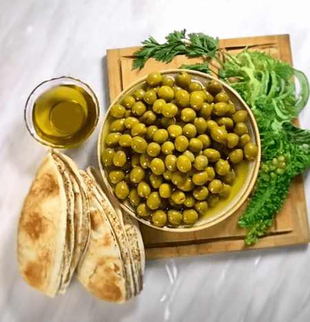 Aceitunas verdes libanesas 100 gr