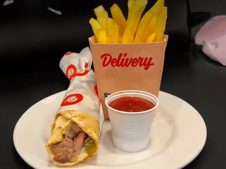 Combo 16 Mini Shawarma Mixto (con papas fritas)