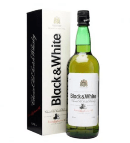 Whiskey Black & White 1 Litro