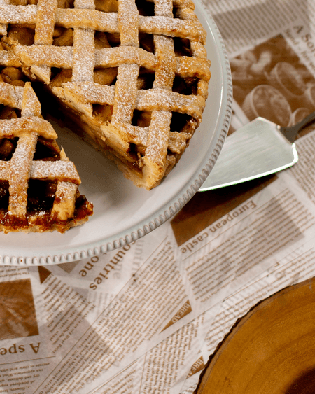 Pie de Manzana cubierto