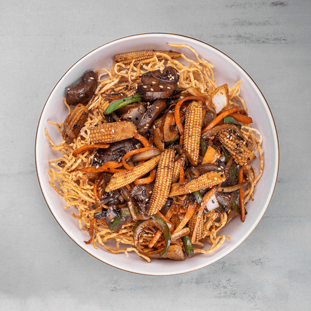 CHOW MEIN CON VEGETALES