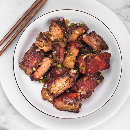 COSTILLAS DE CERDO SAL Y PIMIENTA