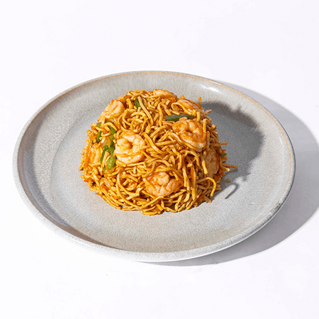 LO MEIN CON CAMARONES