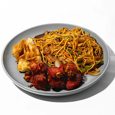 COMBO 16 - LO MEIN, COSTILLA SAL Y PIMIENTA Y WONTON