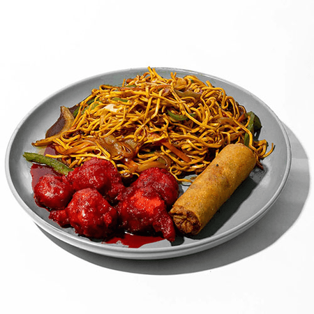 COMBO 10 - LO MEIN, POLLO AGRIDULCE Y LUMPIA