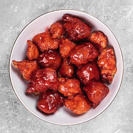 POLLO EN SALSA AGRIDULCE