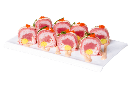 Flamingo tuna roll