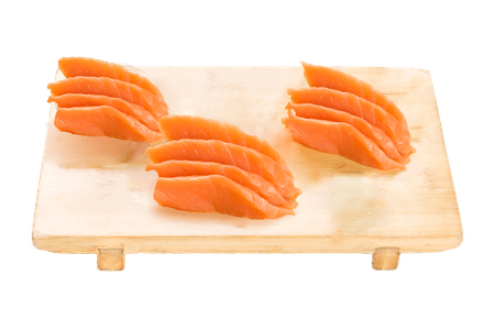 Sashimi de salmón