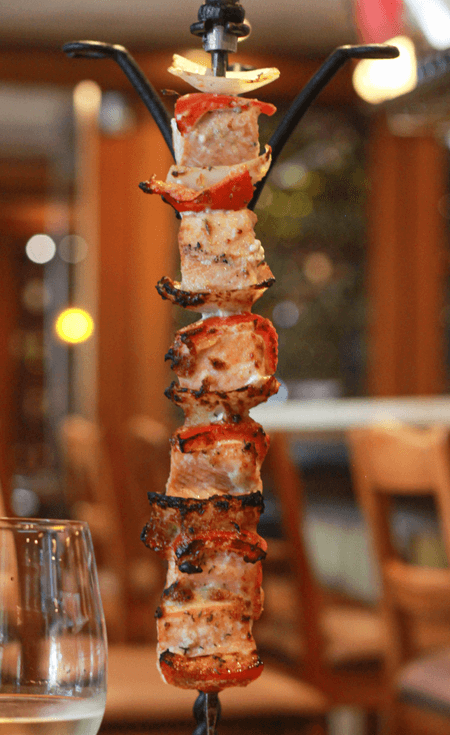 BROCHETA DE SALMÓN