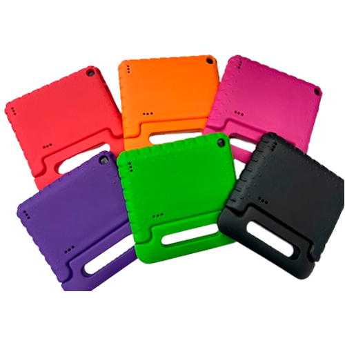 CASE PARA TABLET FIRE 7 DE GOMA CON AGARRADERA