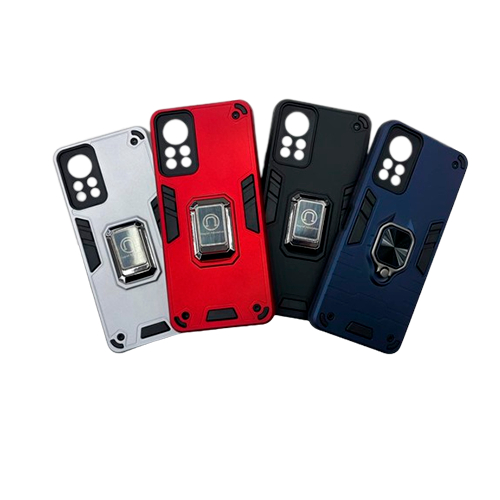 CASE UNICOLOR CON ARO TRANSFORMER INFINIX HOT 11S NFC