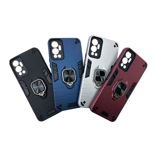 CASE UNICOLOR CON ARO TRANSFORMER INFINIX HOT 12