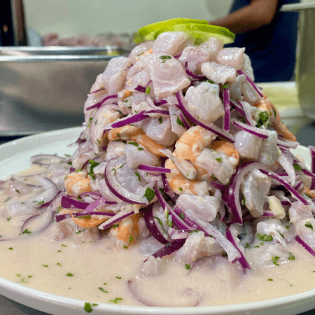 Ceviche Dúo Marino Mediano 