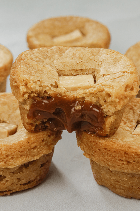 4 Minis Cookie Cups de Arequipe 