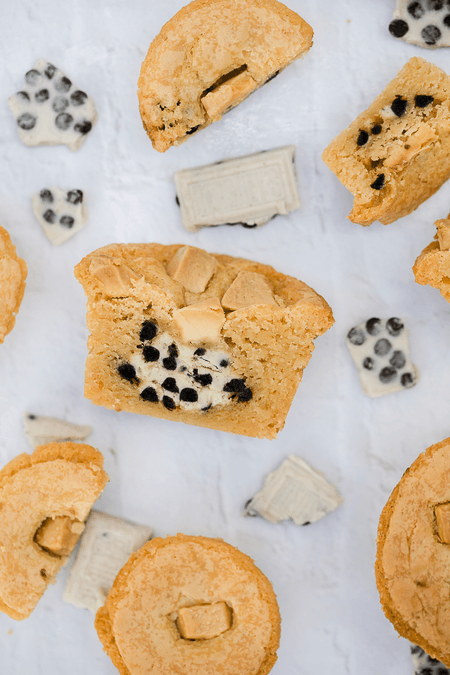 4 Minis Cookie Cups de Hershey Cookies & Cream 