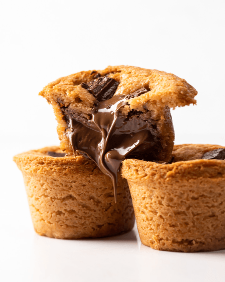 6 Minis Cookie Cups de Nutella 