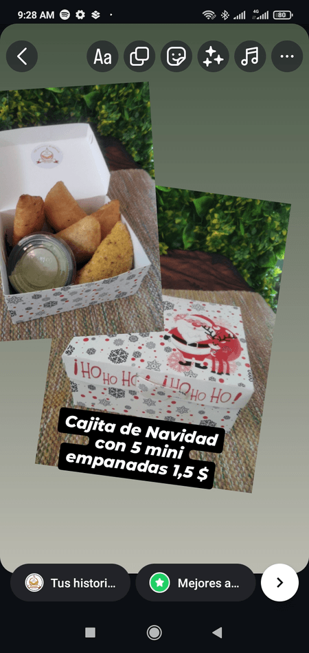 Cajita de Navidad 