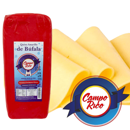 Queso amarillo de Búfala Campo Rico 200g