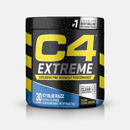 C4 EXTREME ICY BLUE RAZZ 30 SERV