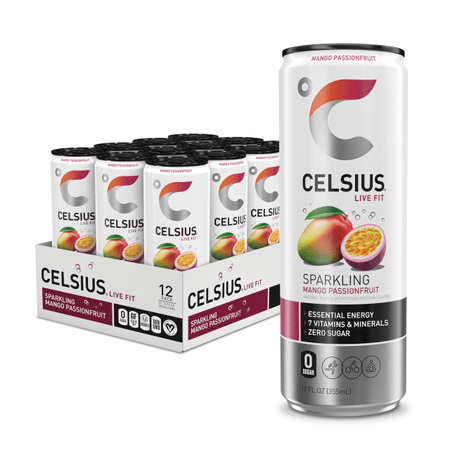 CELSIUS MANGO PASSION FRUIT 12oz