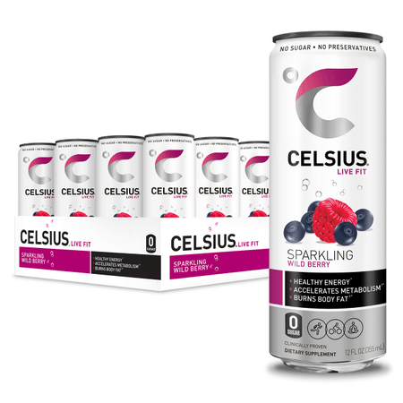 CELSIUS WILD BERRY 12oz