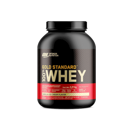 GOLD STANDARD 5 LBS  VAINILLA 73 SERV