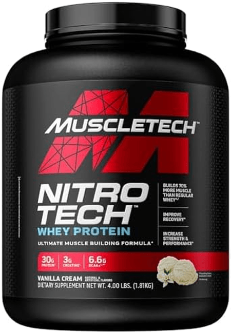 NITROTECH PWD 4LBS VAINILLA