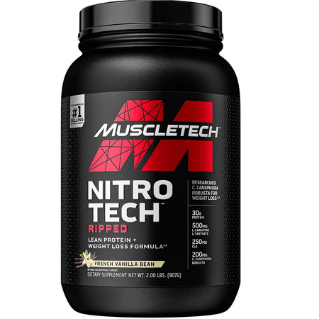 NITROTECH RIPPED 2LBS SABOR VAINILLA