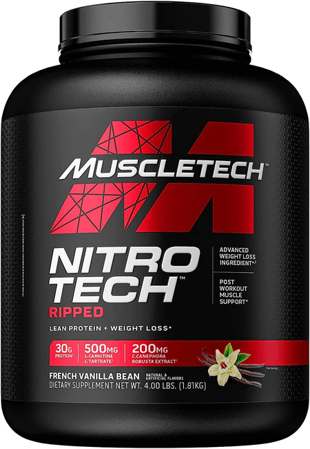 NITROTECH RIPPED 4LBS SABOR VAINILLA