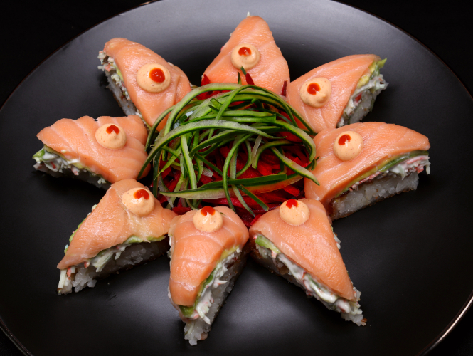 SUSHI PIZZA SALMÒN