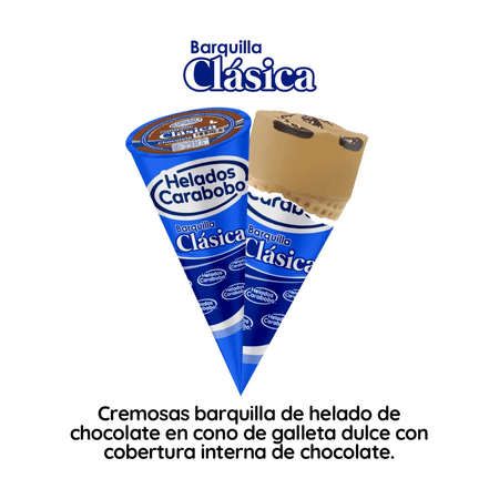 Barquilla Clásica Chocolate