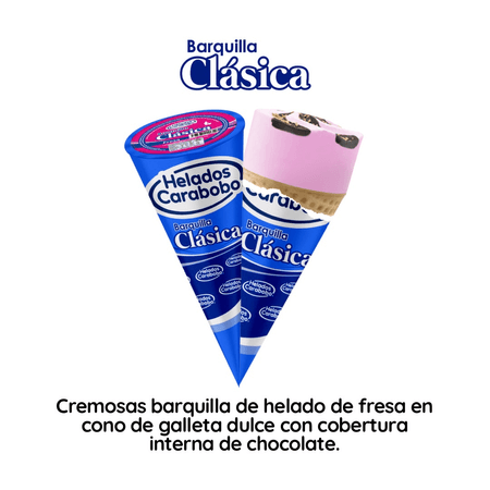 Barquilla Clásica Fresa