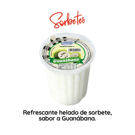 Sorbete Guanábana