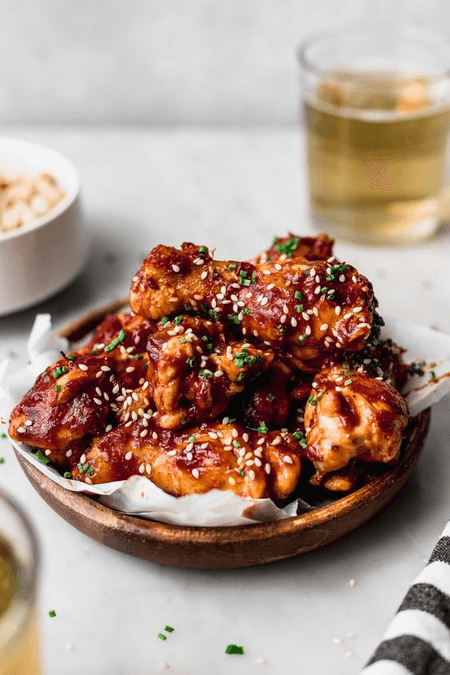 ALITAS BBQ O PICANTES