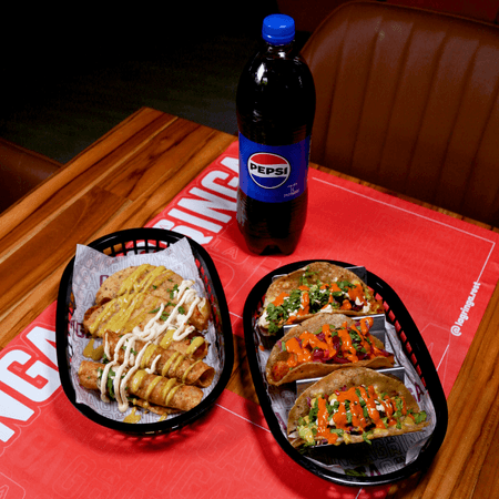 MIX MEXICANO PARA 2 + PEPSI 1L